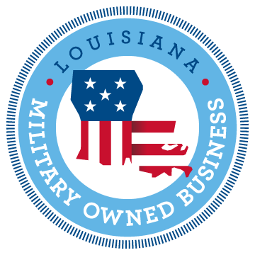 Louisiana Military Owned Business seal