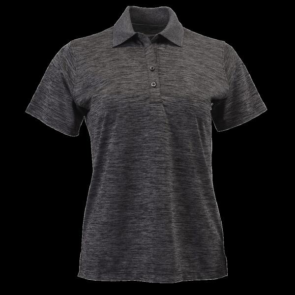 Women's Dakota Striated Heather Polo Thumbnail