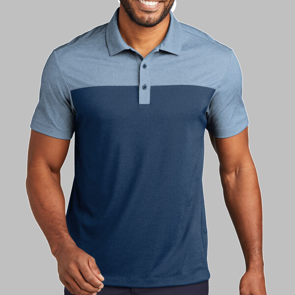Fine Pique Blend Blocked Polo Thumbnail
