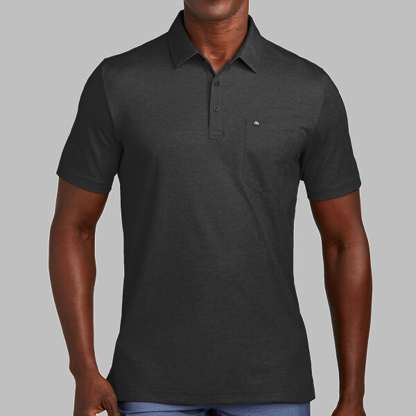 Oceanside Heather Pocket Polo Thumbnail