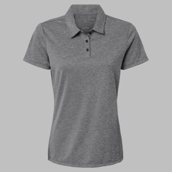 Women's Heathered Polo Thumbnail