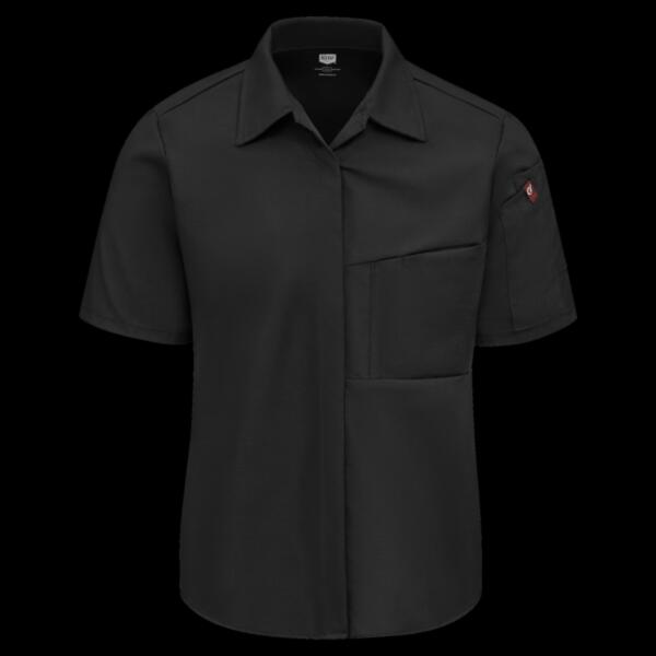 Women's Poplin Airflow Cook Shirt with OilBlok Thumbnail