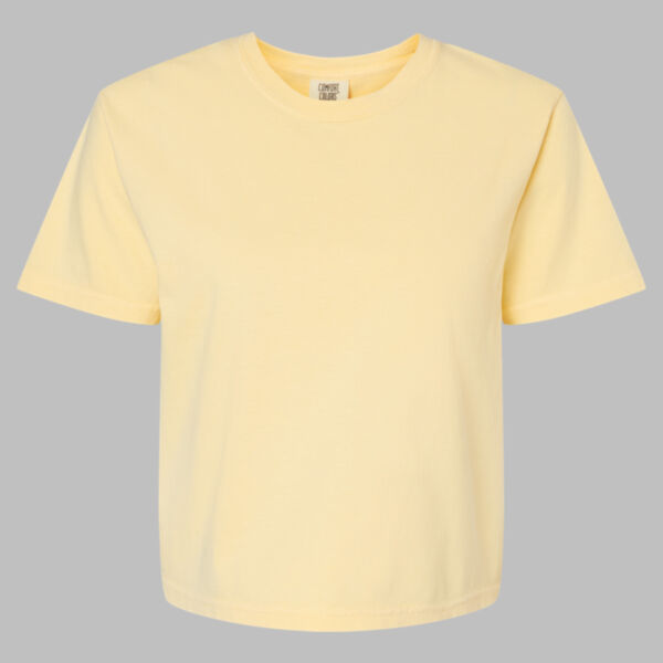 Women's Garment-Dyed Heavyweight Boxy T-Shirt Thumbnail