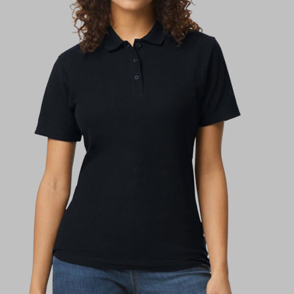 Ladies' Softstyle Double Pique Polo Thumbnail