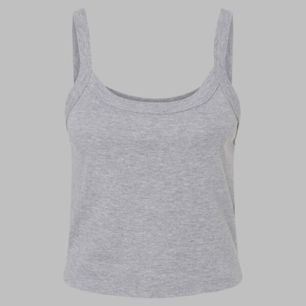 Women's Micro Rib Spaghetti Strap Tank Thumbnail