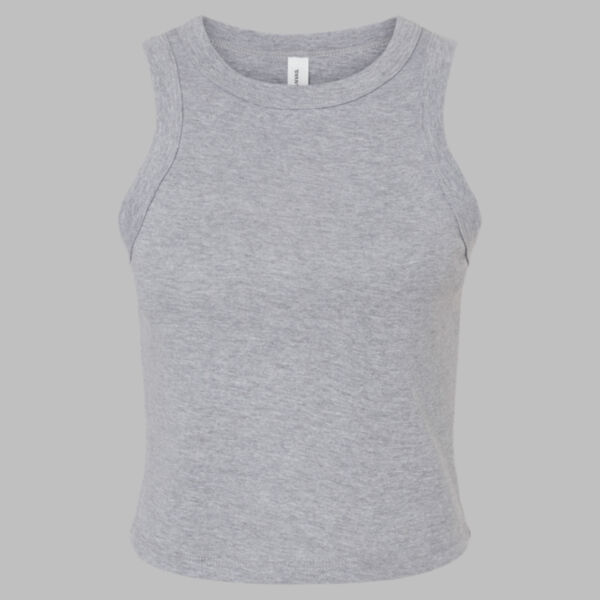 Women's Micro Rib Racer Tank Thumbnail