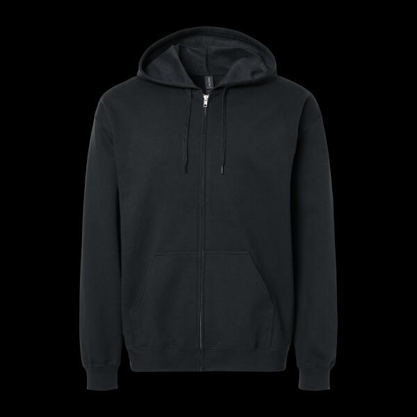 Unisex Softstyle® Full-Zip Hooded Sweatshirt Thumbnail