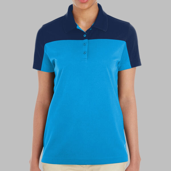 Women's Balance Colorblock Performance Piqué Polo Thumbnail