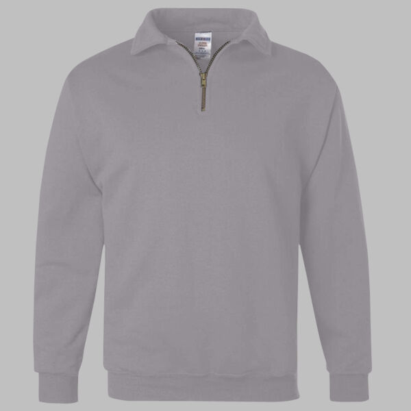 Unisex Nublend® Cadet Collar Quarter-Zip Sweatshirt Thumbnail