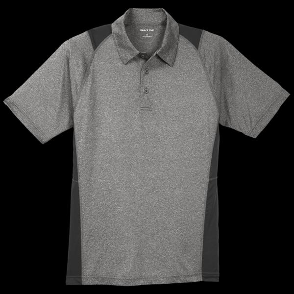 Heather Colorblock Contender Polo Thumbnail