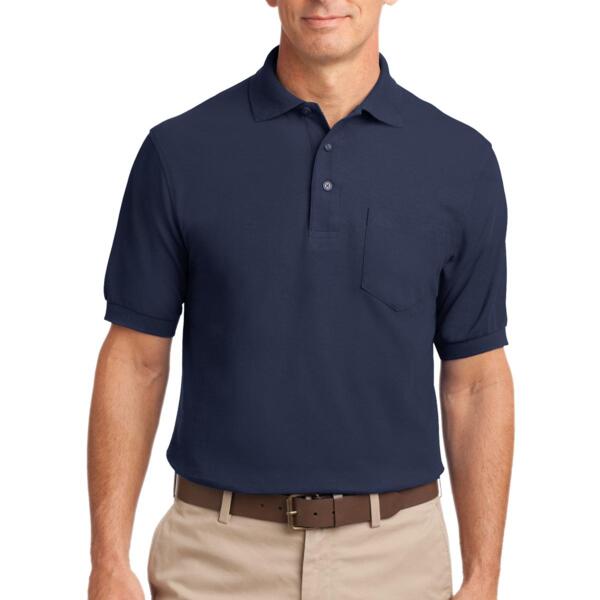 Silk Touch Polo with Pocket Thumbnail
