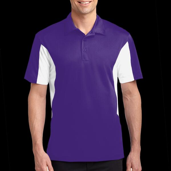 Side Blocked Micropique Sport Wick ® Polo Thumbnail