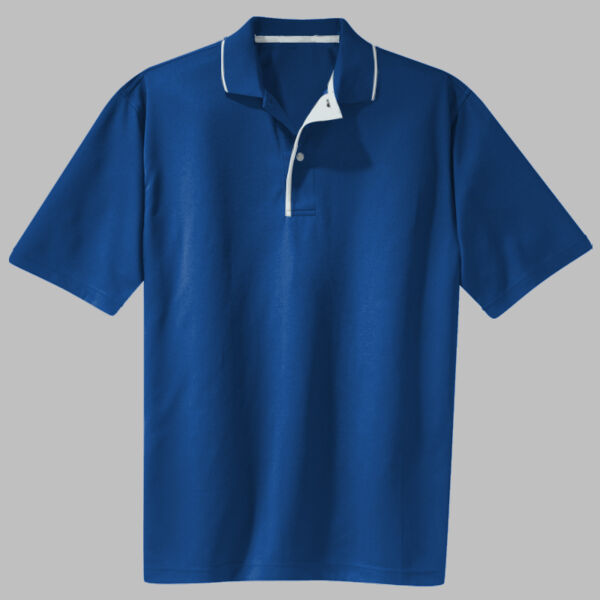 Dri Mesh ® Polo with Tipped Collar and Piping Thumbnail