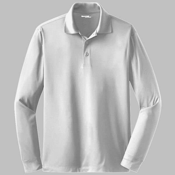 Long Sleeve Micropique Sport Wick ® Polo Thumbnail