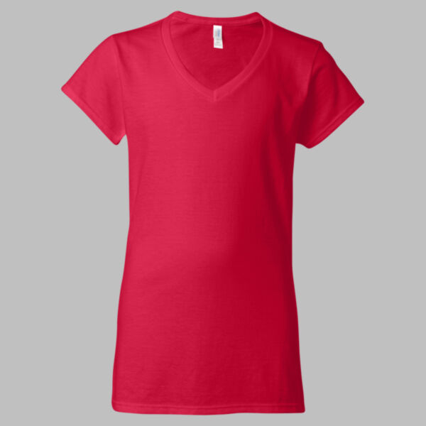 Women's Softstyle® V-Neck T-Shirt Thumbnail