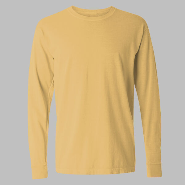 Unisex Garment-Dyed Heavyweight Long Sleeve T-Shirt Thumbnail