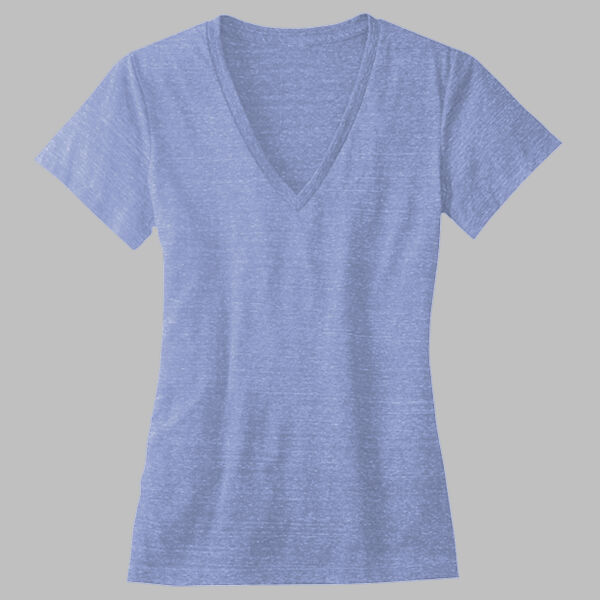 Women’s Triblend Deep V-Neck Tee Thumbnail
