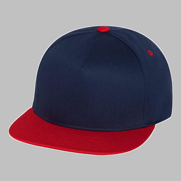 Five-Panel Cotton Twill Snapback Cap Thumbnail