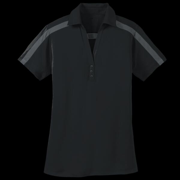 Women's Silk Touch Performance Colorblock Stripe Polo Thumbnail