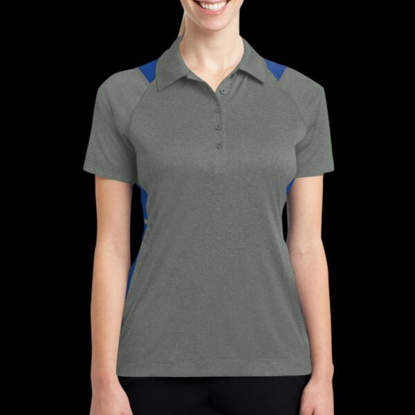 Women's Heather Colorblock Contender Polo Thumbnail