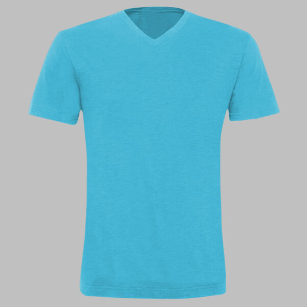 Unisex Triblend V-Neck Tee Thumbnail