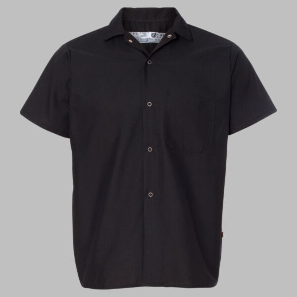 Poplin Cook Shirt with Gripper Closures Thumbnail