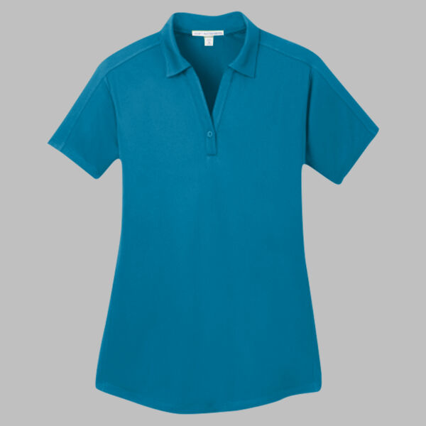 Women's Diamond Jacquard Polo Thumbnail