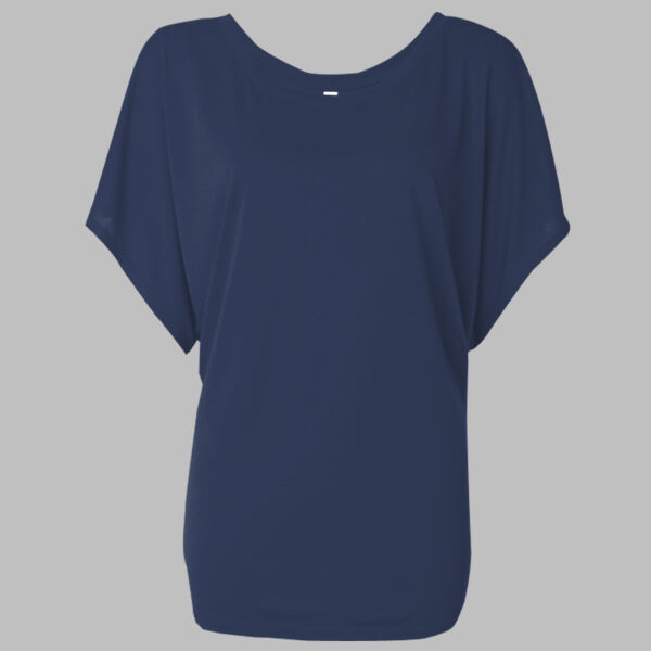 Women’s Flowy Draped Dolman Tee Thumbnail