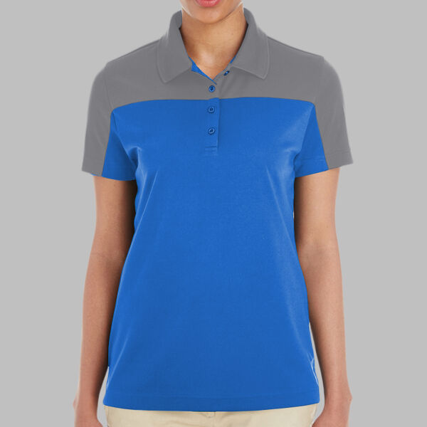 Ladies' Balance Colorblock Performance Piqué Polo Thumbnail