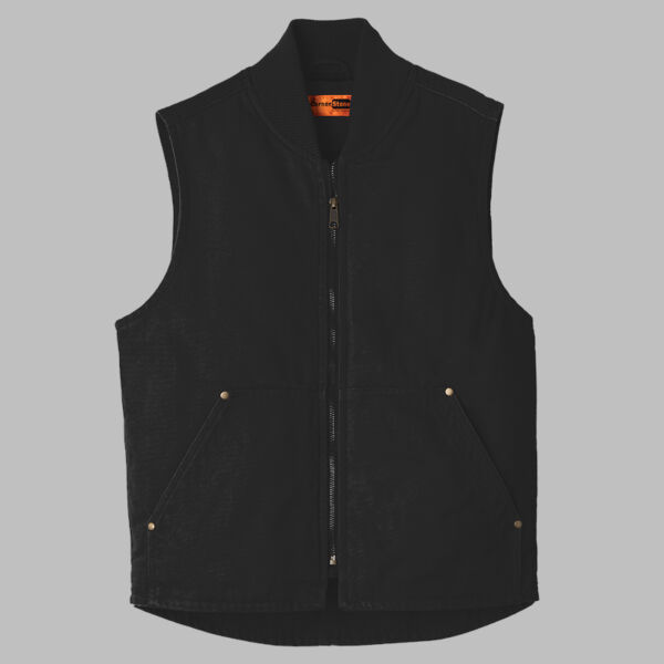 Washed Duck Cloth Vest Thumbnail