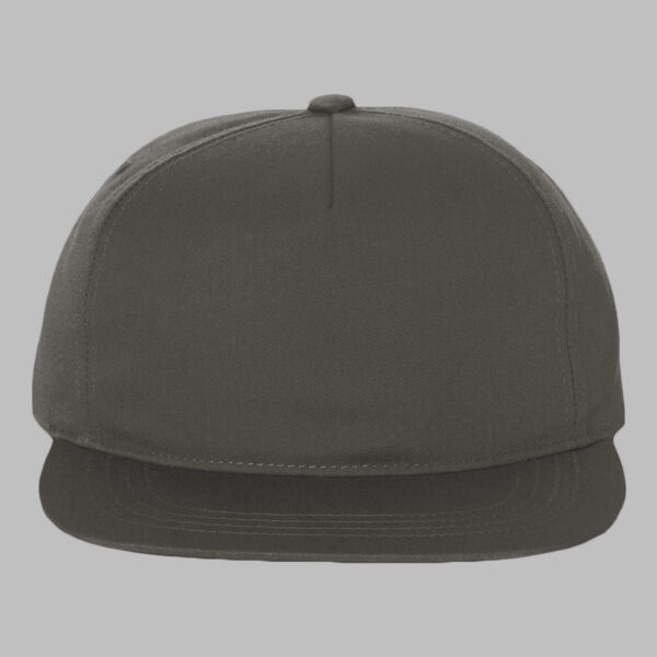 Lightly-Structured Five-Panel Snapback Cap Thumbnail