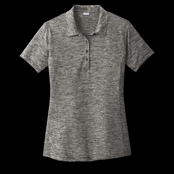 Women's PosiCharge ® Electric Heather Polo Thumbnail