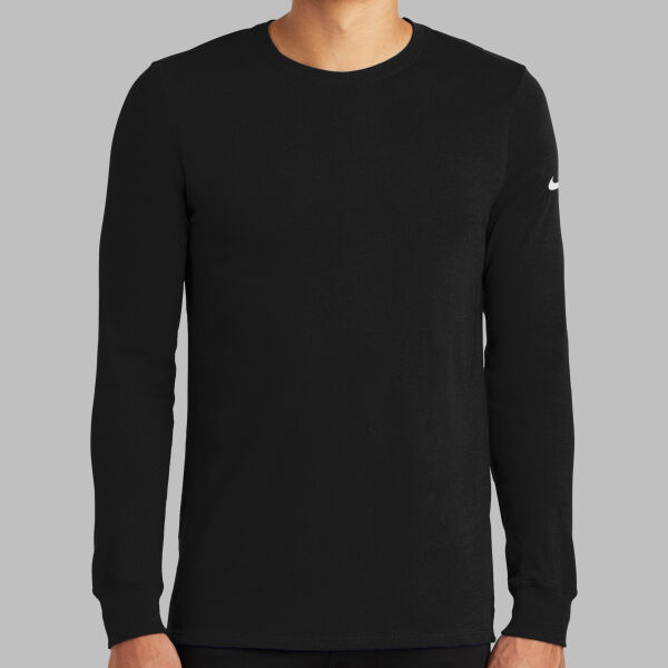 Dri FIT Cotton/Poly Long Sleeve Tee Thumbnail