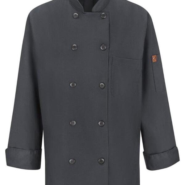 Women's Mimix™ Chef Coat with OilBlok Thumbnail