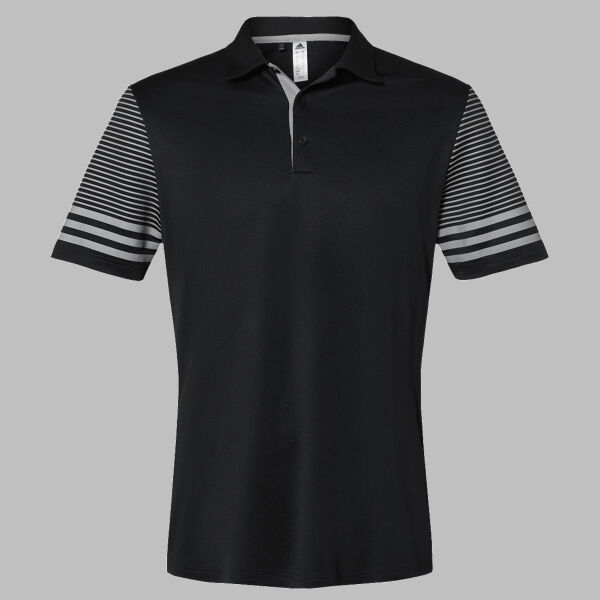 Men's Striped Sleeve Polo Thumbnail
