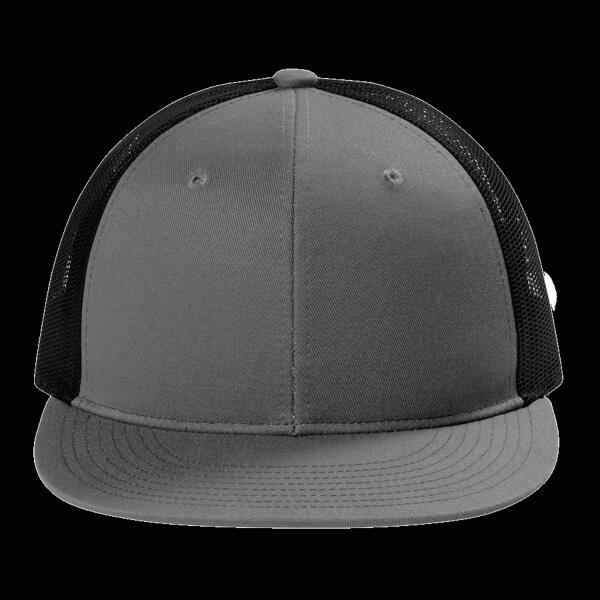 Snapback Flat Bill Trucker Cap Thumbnail