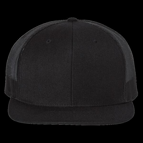 Acrylic Wool Blend Flatbill Trucker Thumbnail